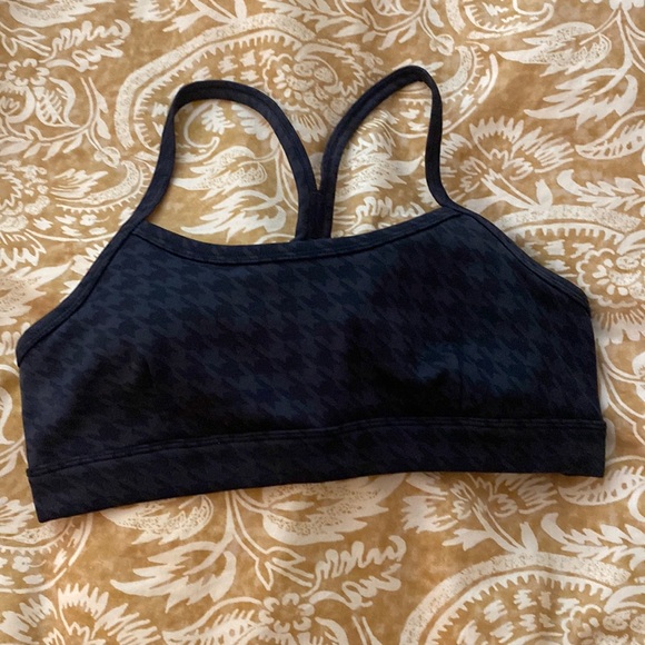 ALO Yoga Intimates & Sleepwear Alo Gratitude Bra In Houndstooth